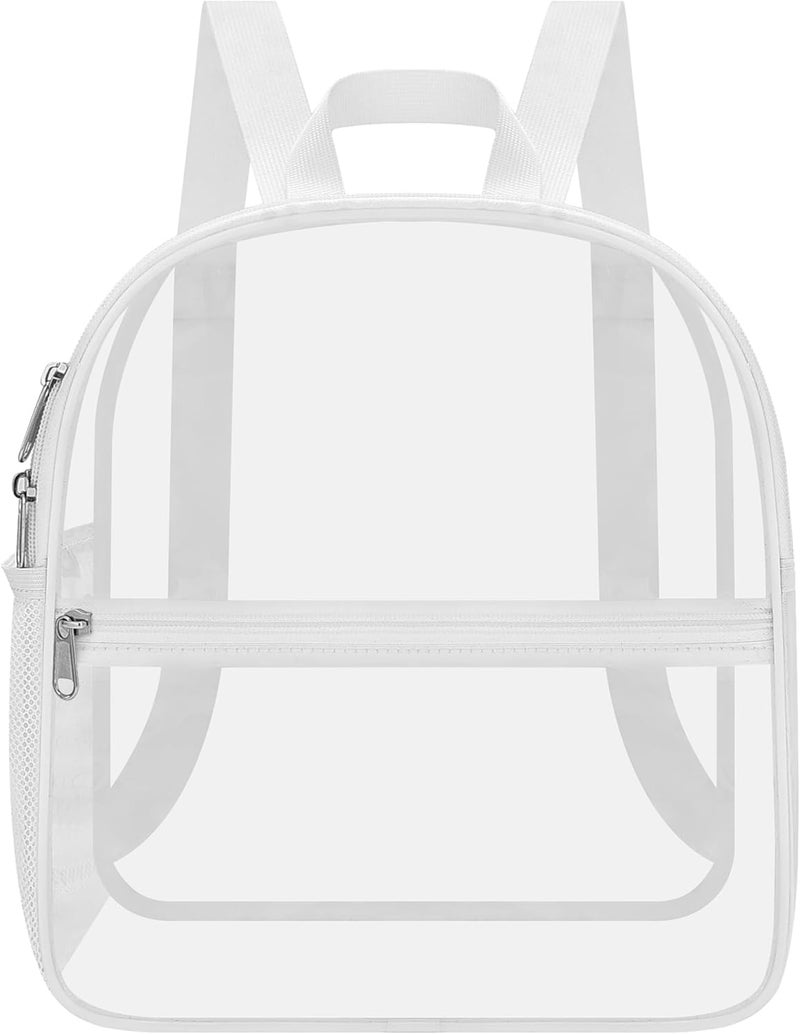 USPECLARE Clear Backpack Stadium Approved 12X11x6, Waterproof Clear Bag Stadium Backpack for Concert Work Sport Event - Image 4
